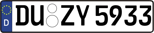 DU-ZY5933