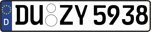 DU-ZY5938