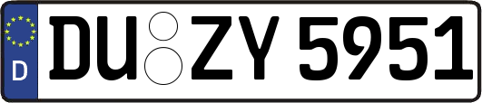 DU-ZY5951