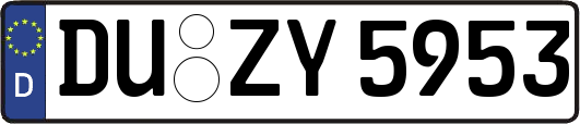 DU-ZY5953