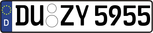 DU-ZY5955