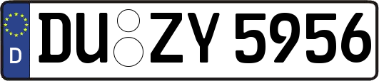 DU-ZY5956