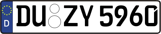 DU-ZY5960
