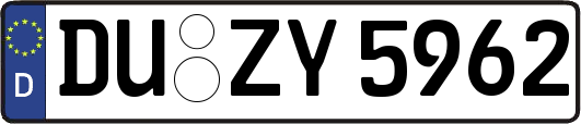DU-ZY5962