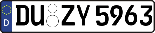 DU-ZY5963