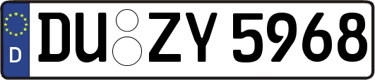 DU-ZY5968