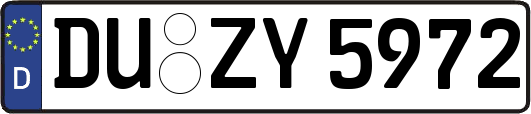 DU-ZY5972