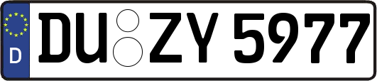 DU-ZY5977