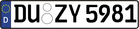 DU-ZY5981