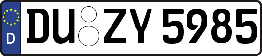 DU-ZY5985