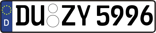 DU-ZY5996