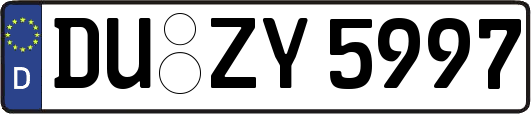 DU-ZY5997