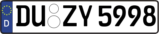 DU-ZY5998