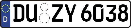 DU-ZY6038