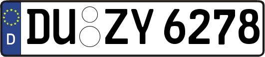 DU-ZY6278