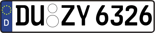 DU-ZY6326
