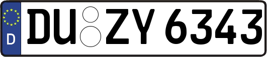 DU-ZY6343
