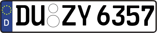 DU-ZY6357