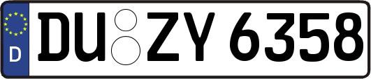 DU-ZY6358