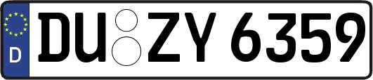 DU-ZY6359