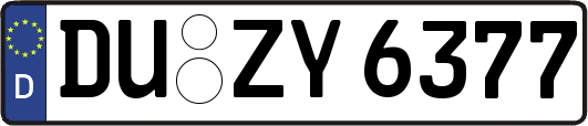DU-ZY6377