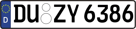 DU-ZY6386