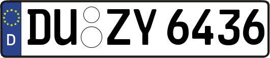 DU-ZY6436