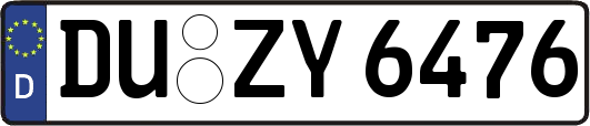 DU-ZY6476