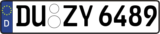 DU-ZY6489