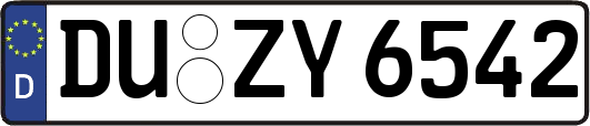 DU-ZY6542