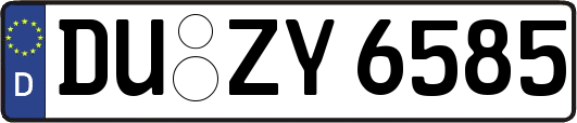 DU-ZY6585