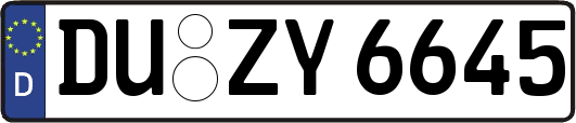 DU-ZY6645
