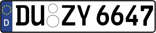 DU-ZY6647