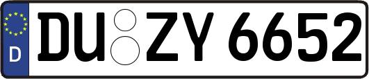 DU-ZY6652