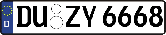 DU-ZY6668