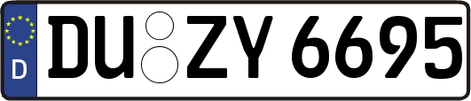 DU-ZY6695