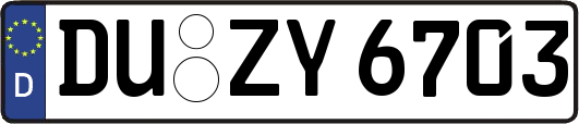 DU-ZY6703