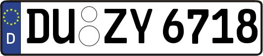 DU-ZY6718