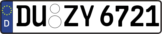 DU-ZY6721