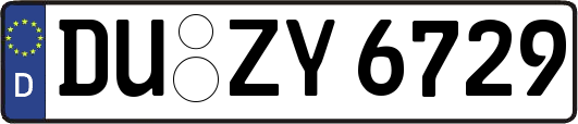 DU-ZY6729