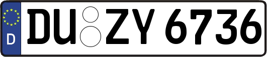 DU-ZY6736