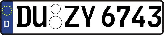 DU-ZY6743