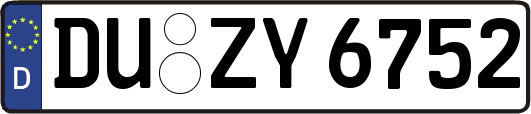 DU-ZY6752