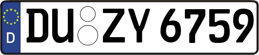DU-ZY6759