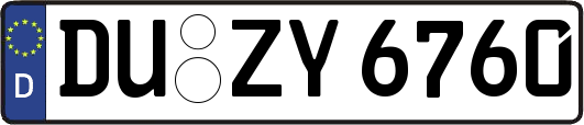 DU-ZY6760
