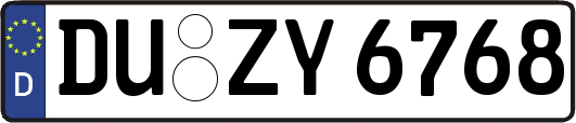 DU-ZY6768