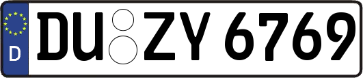 DU-ZY6769