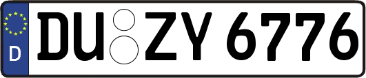 DU-ZY6776