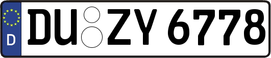 DU-ZY6778