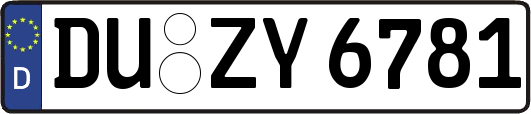 DU-ZY6781